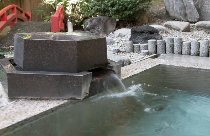 庭園露天風呂 鄙の湯