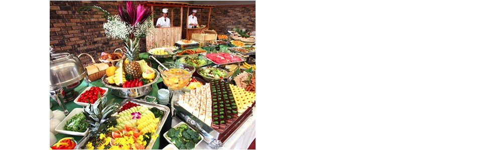 夕食ブッフェ